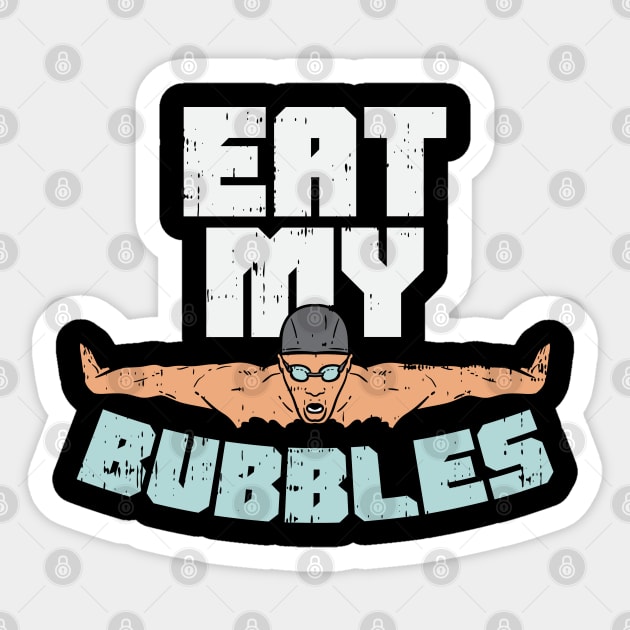 Eat My Bubbles Sticker by maxdax